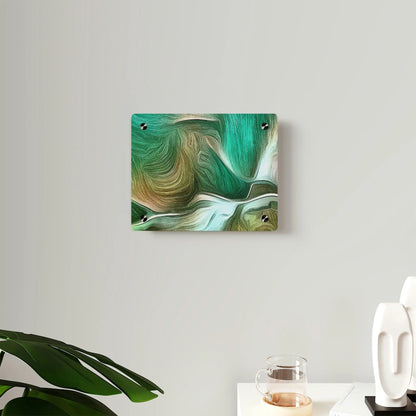 Acrylic Wall Art Panels - Seafoam Green Printify