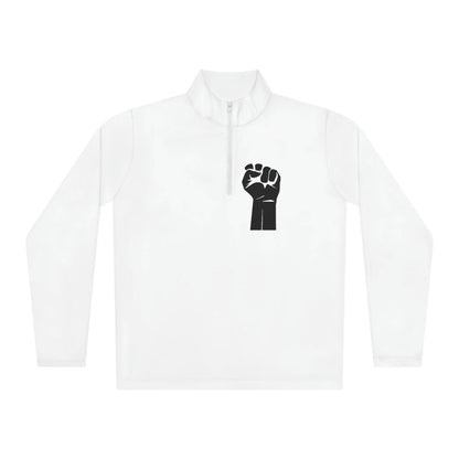 “Black Power” Unisex Quarter-Zip Pullover Printify