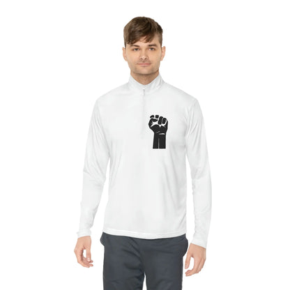 “Black Power” Unisex Quarter-Zip Pullover Printify