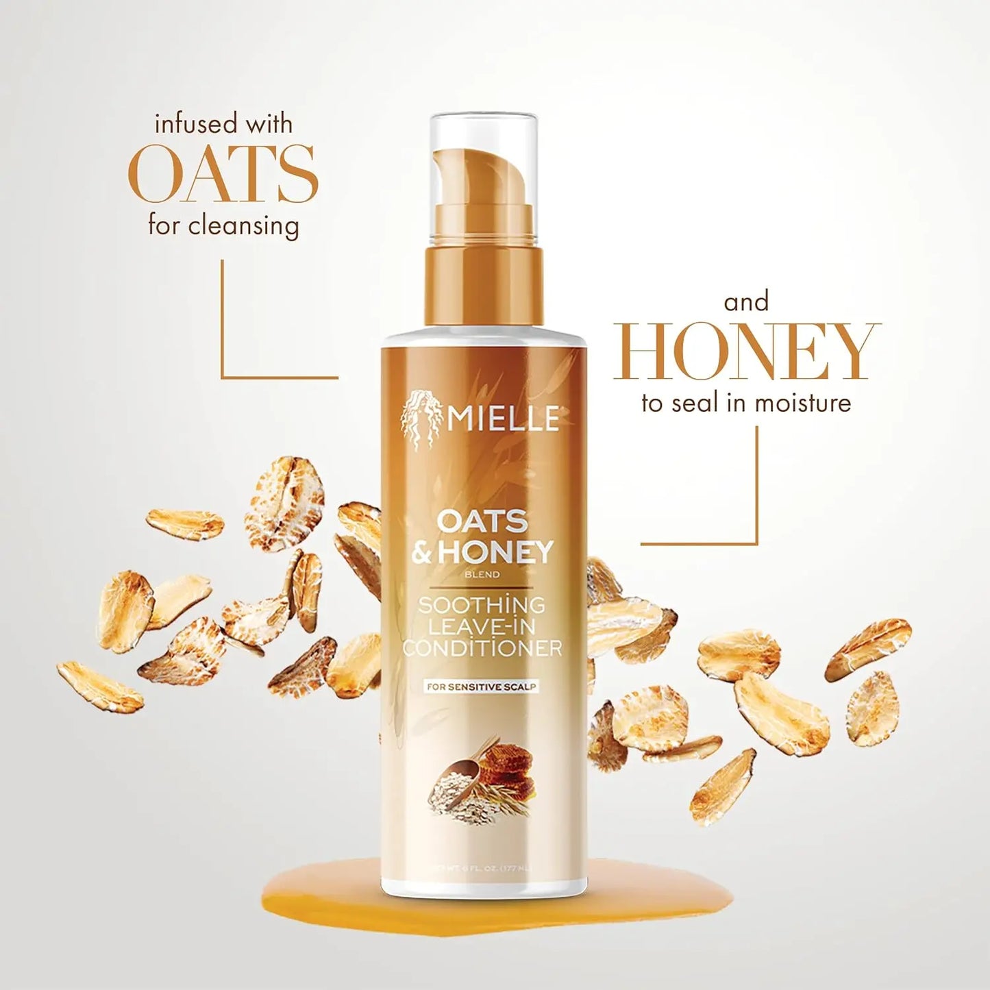 Mielle Organics Oats & Honey Soothing Leave-In Conditioner