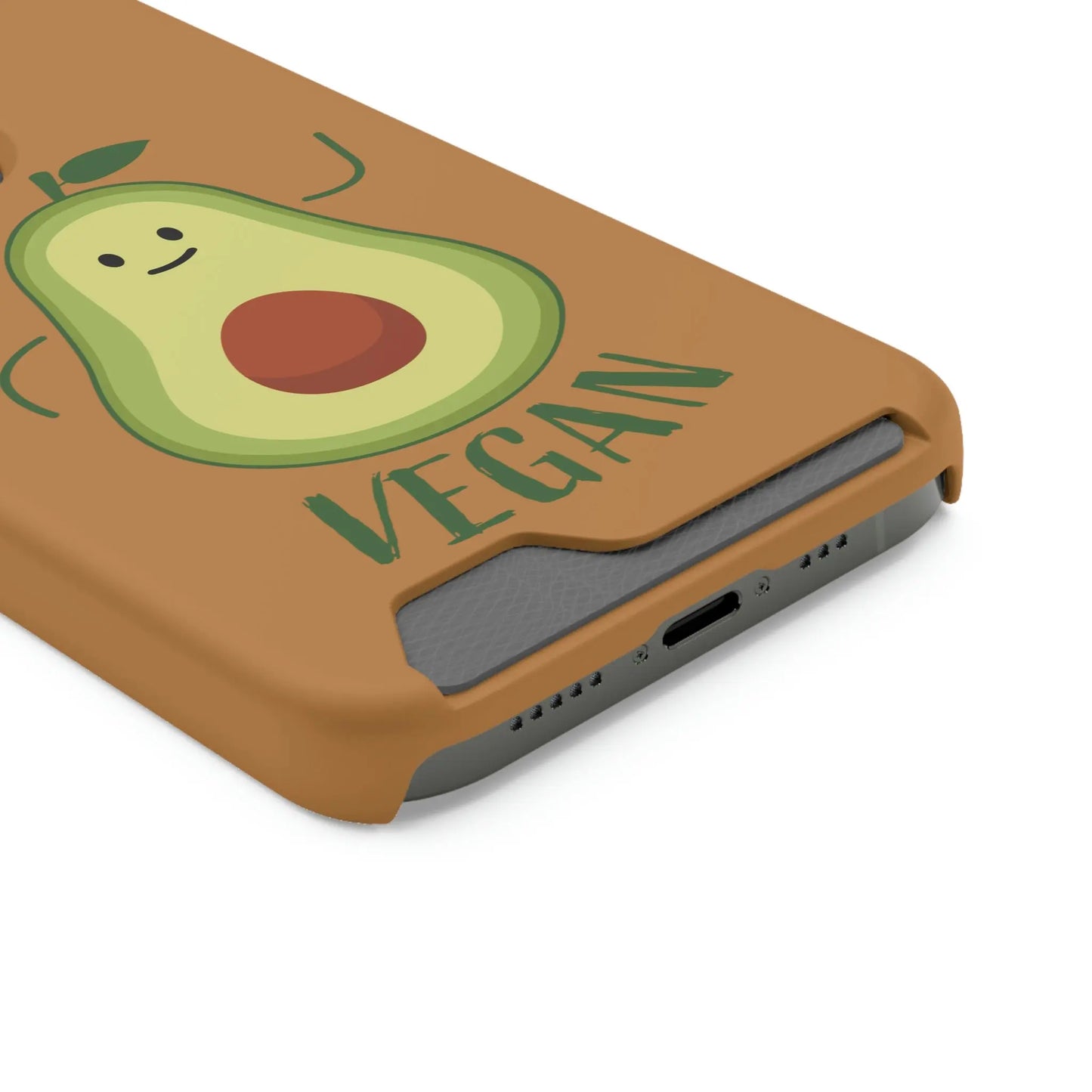 Phone Case With Card Holder - Vegan