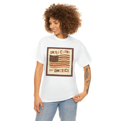 Unisex Heavy Cotton Tee - United Colors of America Printify