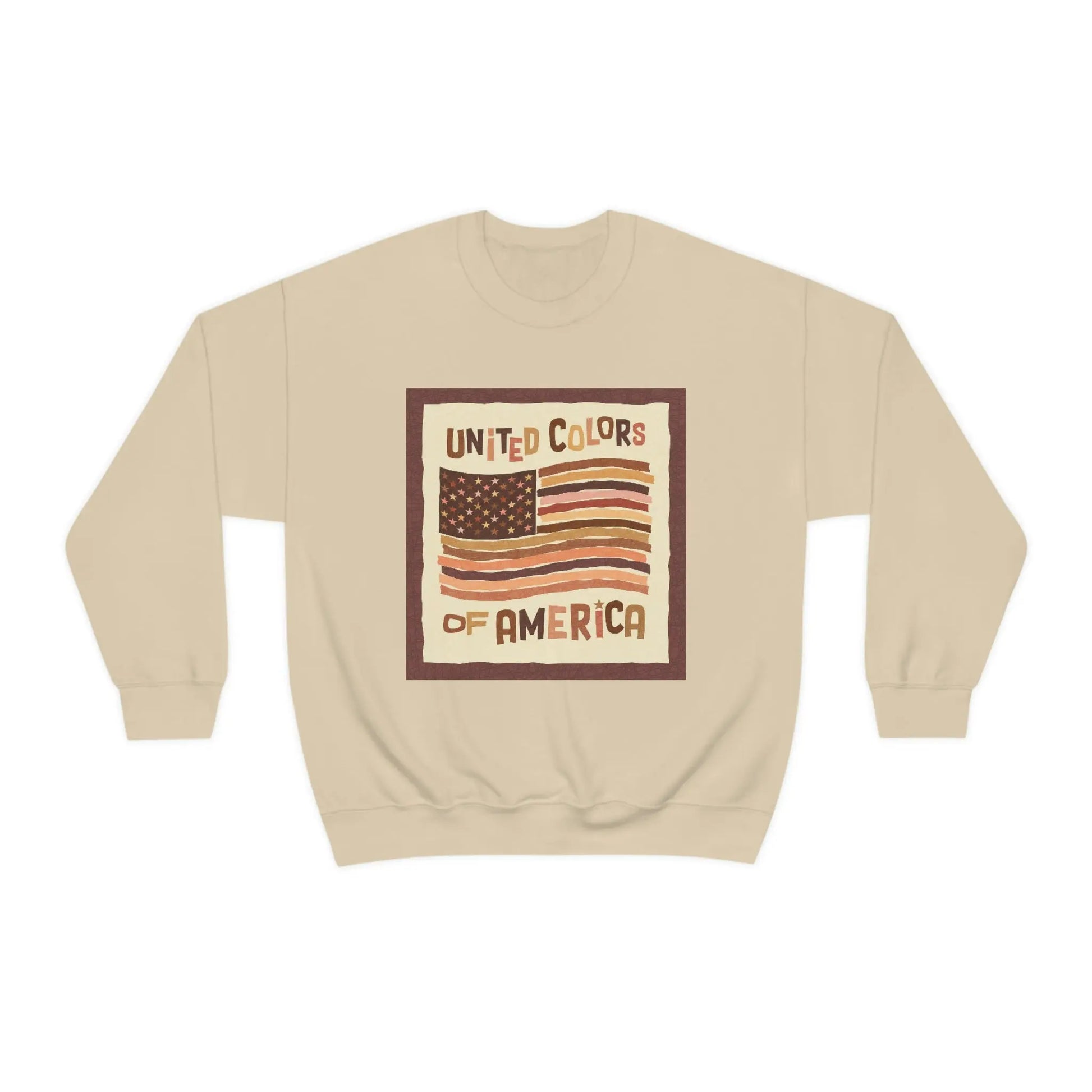 United Colors of America Crewneck Sweatshirt Printify