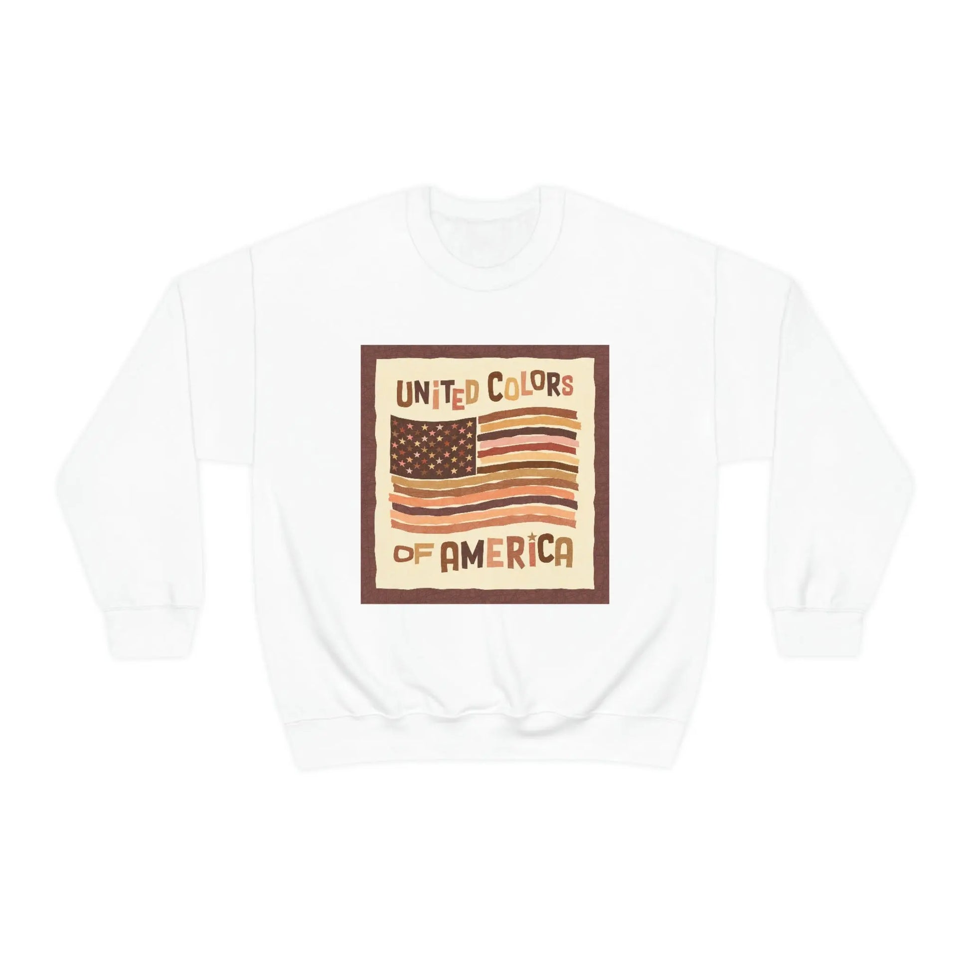 United Colors of America Crewneck Sweatshirt Printify