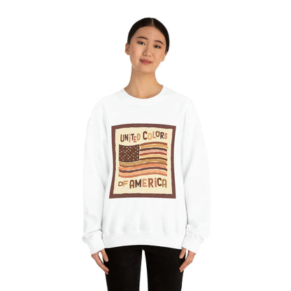 United Colors of America Crewneck Sweatshirt Printify