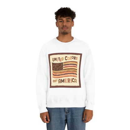 United Colors of America Crewneck Sweatshirt Printify