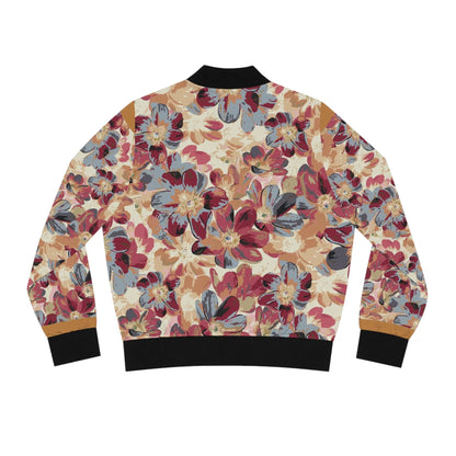 Women's Floral Bomber Jacket